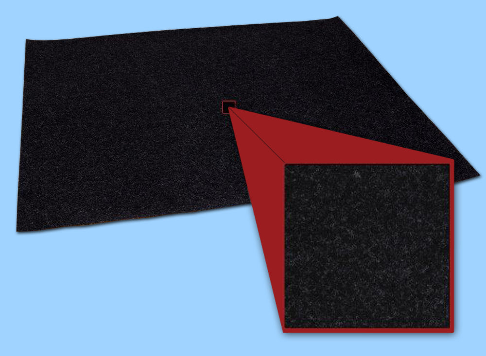 Filz, 3 mm stark, 40 cm x 100 cm, verschiedene Farben, selbstklebend